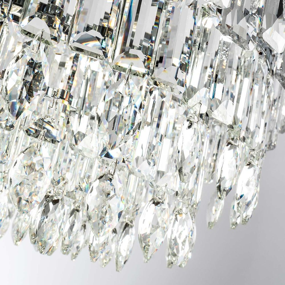 Подвесная люстра 80x80x50см, Е14, 18x40Вт, , Modelux ML.7082.18 CR Хром