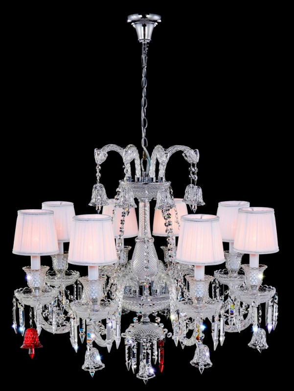 Люстра 75 см, Crystal Lux PRINCESS SP8 Хром