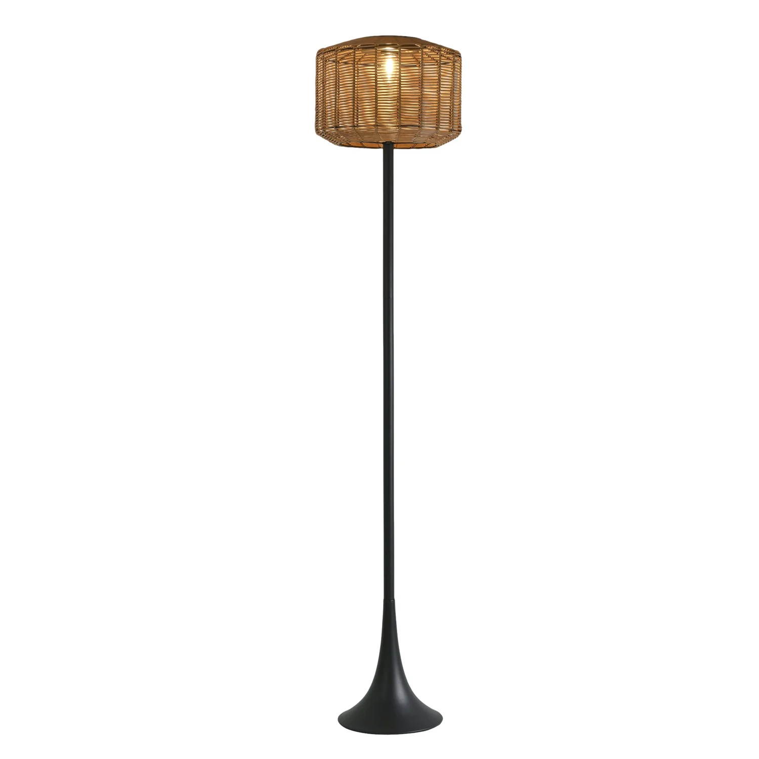 Торшер 160 см, 2W, 3000K, Favourite 4833-1F Assolato, черный