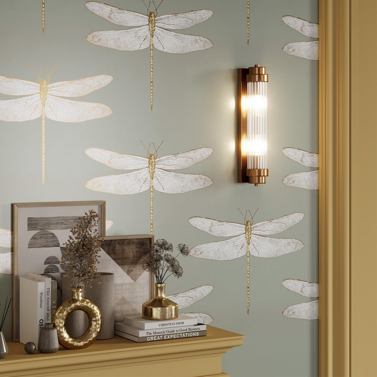 Настенный светильник 42 см Odeon Light Lordi 4821/2W, бронза