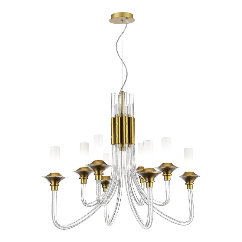 Люстра подвесная 75*61/150 см, 8*E14 ST LUCE Vetrano SL1241.203.08 золотистый