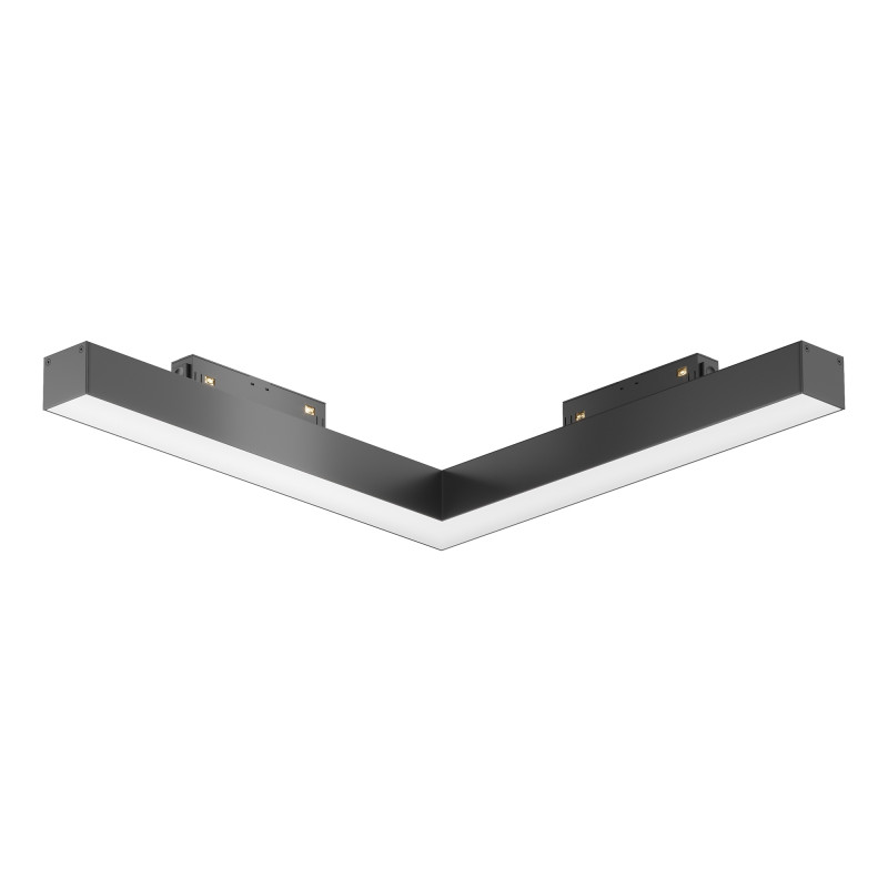 Трековый светильник 3,35*30*5 см, LED 24W, 4000К, Черный Maytoni Basis TR078-2-24W4K-B