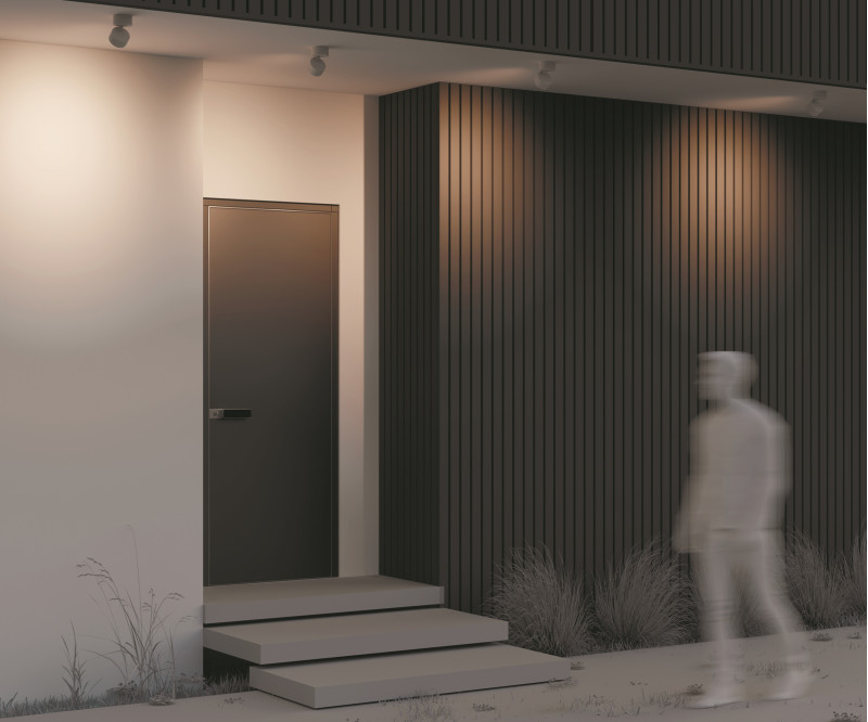 Потолочный светильник 10,8*10,8 см, LED*12W, 3000 К, Outdoor Bern O310CL-L12W3K Maytoni Outdoor, Белый