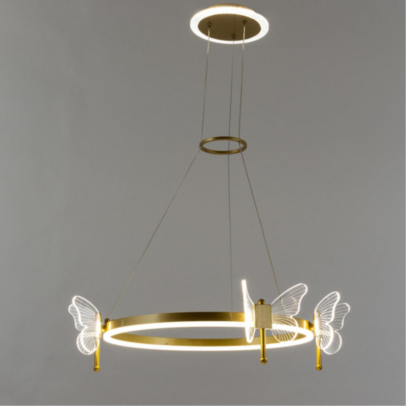 Люстра 50 см, 72W, 3000K-6000K  Arte Lamp A2187LM-1GO золото