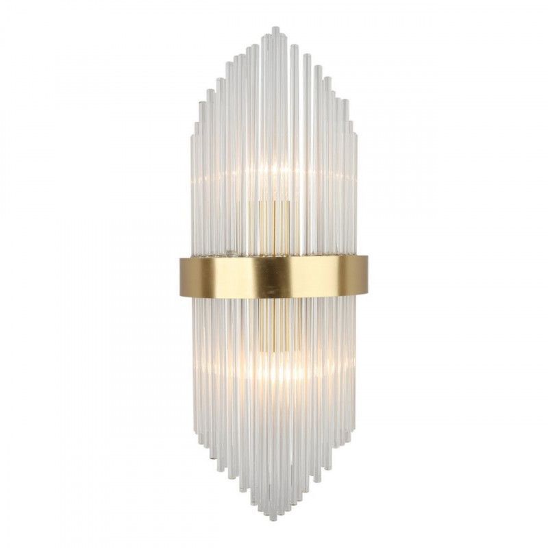 Бра 10*20*50 см, E14, 40W, Aployt Danil APL.638.01.02, бронзовый