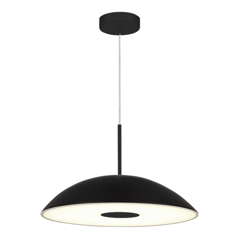 Подвесной светильник 39*200 см, LED, 24W, 3000К, ST-Luce Lido SL6128.403.01 черный