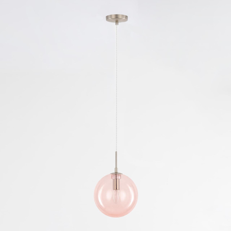 Светильник подвесной 20*130 см, 1*E14, Матовый хром Citilux Томми CL102625
