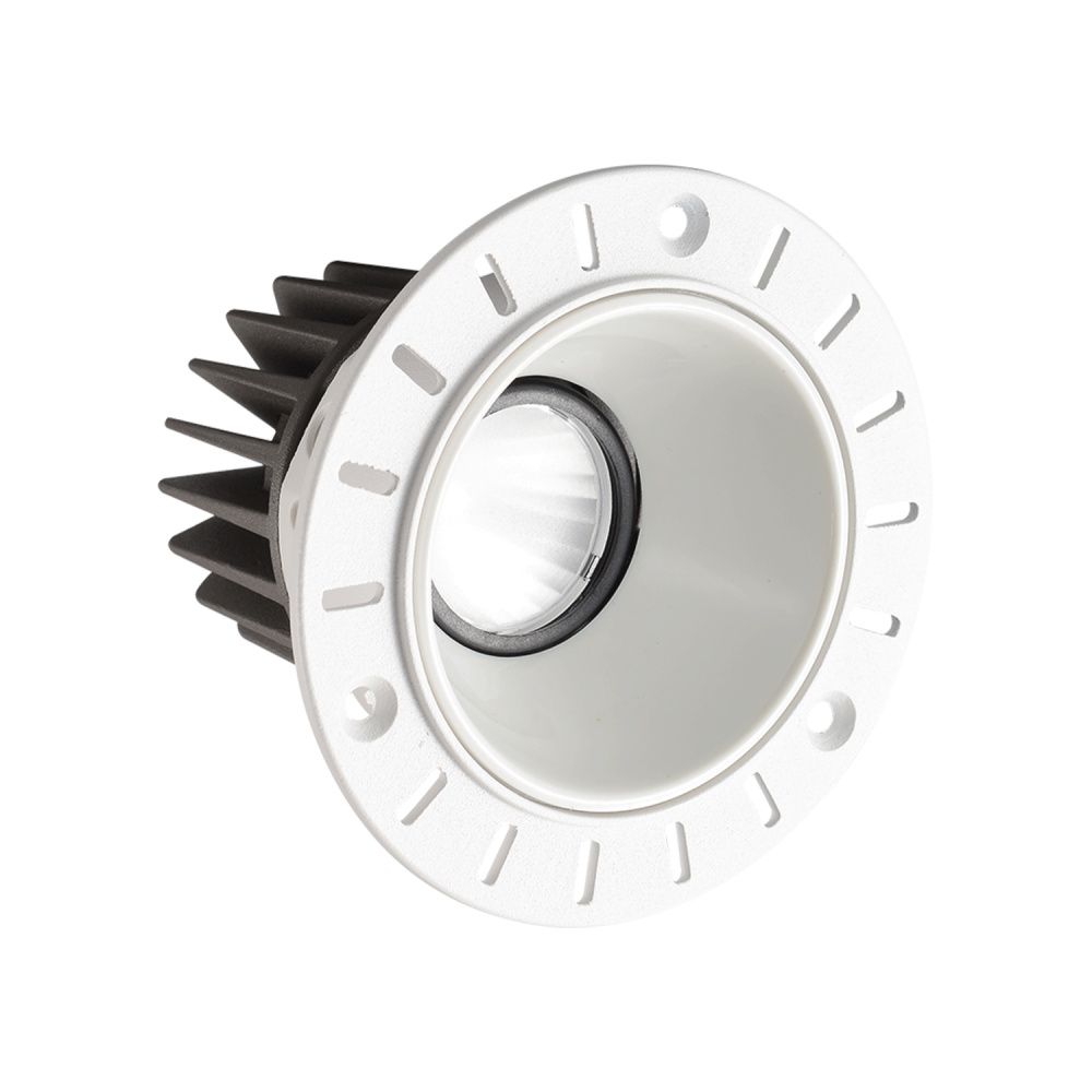 Светильник встраиваемый 6,8*7,1 см, вр 7,5 см, LED*12W, 4000K, Crystal Lux CLT 083 CLT 083C1 WH 4000K, Белый