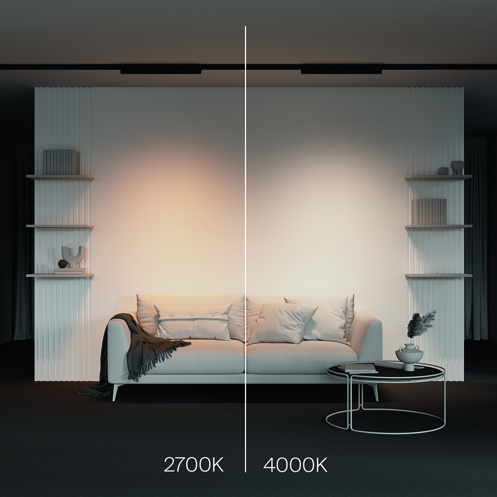 Трековый светильник 61*3,5*-6 см, *LED*20W, 4000K, Maytoni Technical Basis TR196-3-20W4K-B(N), Черный