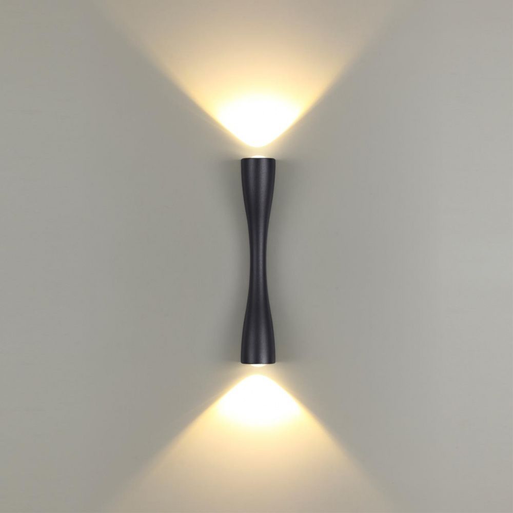 Настенный светодиодный светильник Odeon Light Anika 4291/10WL Черный