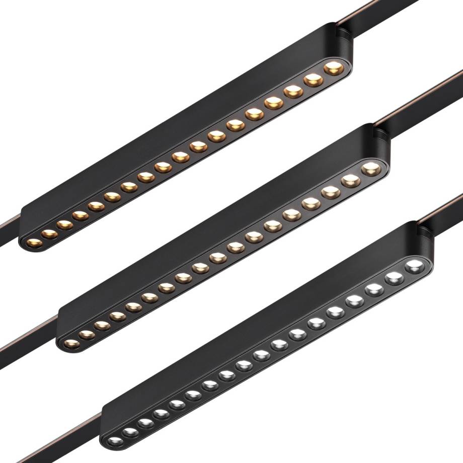 Светильник 33 см, 18W, 3000-6000K, Novotech EASY 359460, черный