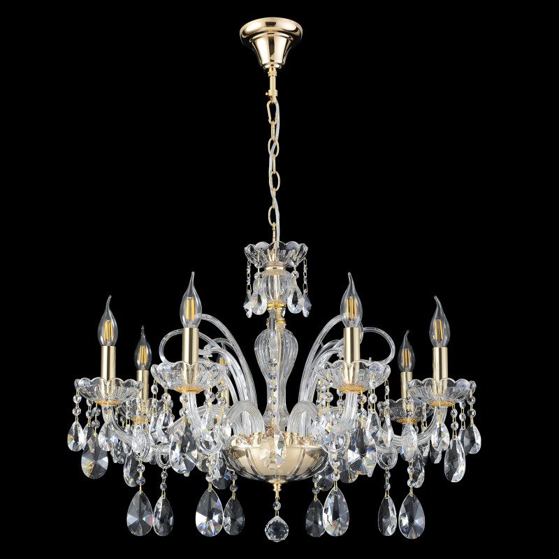 Светильник 72 см, Crystal Lux MONICA SP8 GOLD, золото