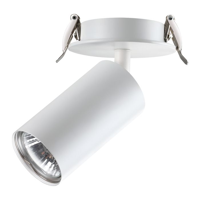Встраиваемый светильник NOVOTECH 370393, Ø 5 см, белый, GU10