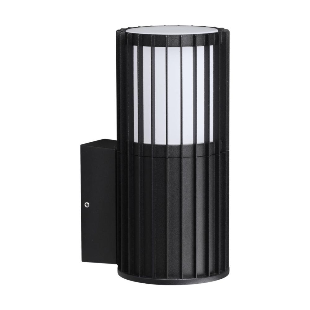 Уличный фасадный светильник 12,5*9,5*21- см, 1*E27*25W, Novotech Costas NOV370991, черный