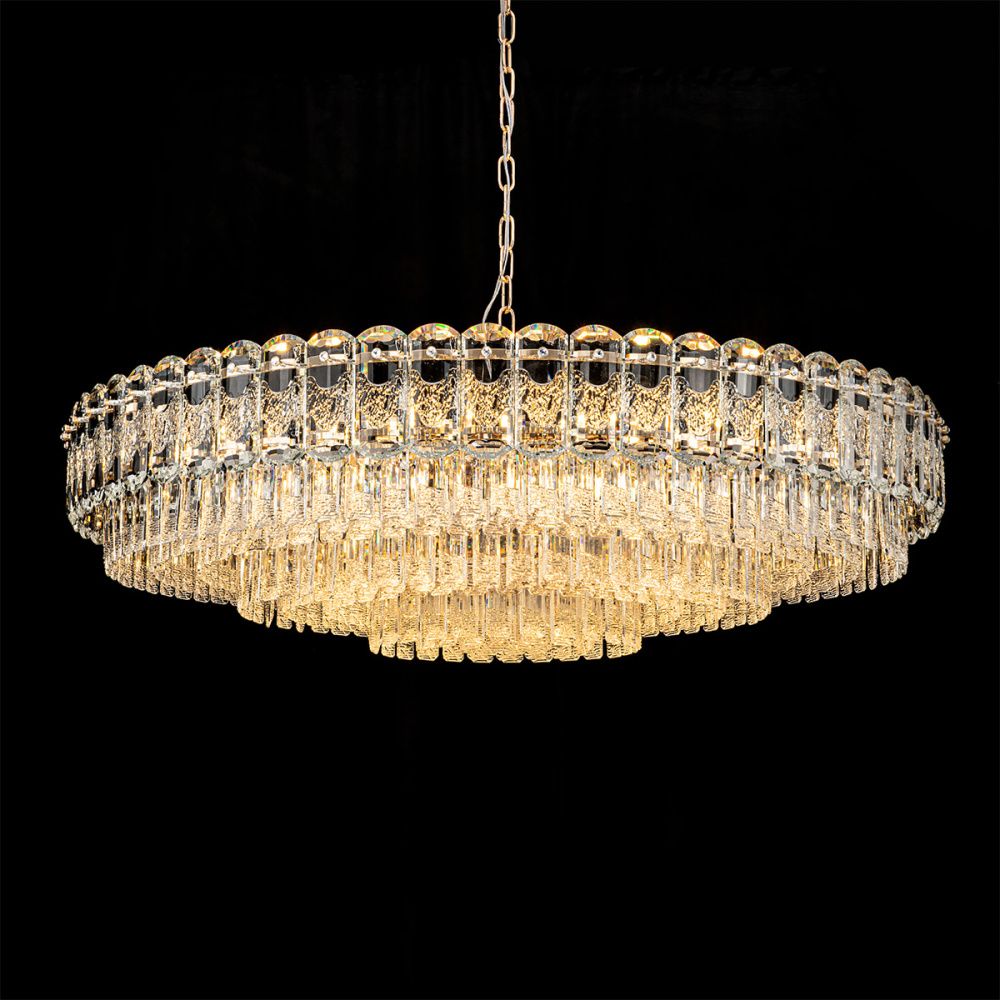 Люстра 100 см, 22*Е14*40W, Modelux  ML.7092.1000 GD, Золото