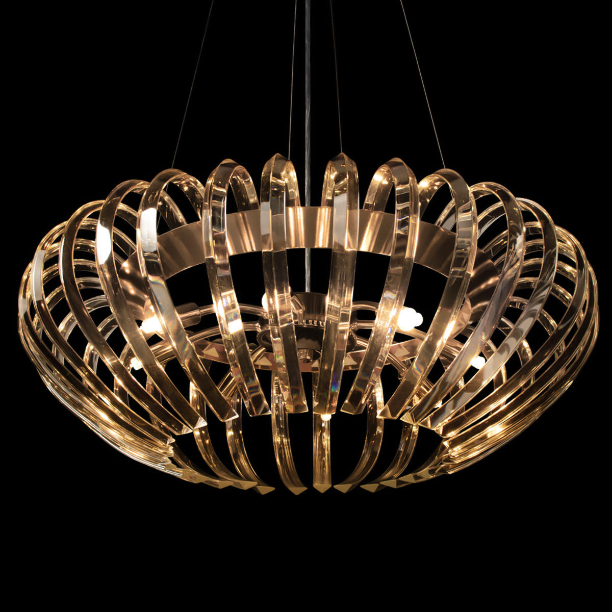 Подвесной светильник 60*23 см, 8*E14 LOFT IT Dakota французское золото 10300/600 French gold