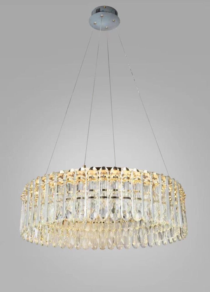 Люстра D870-800, D800 / H230 LED, 150W, 3000/4000/6000K, Alva Donna, Золото