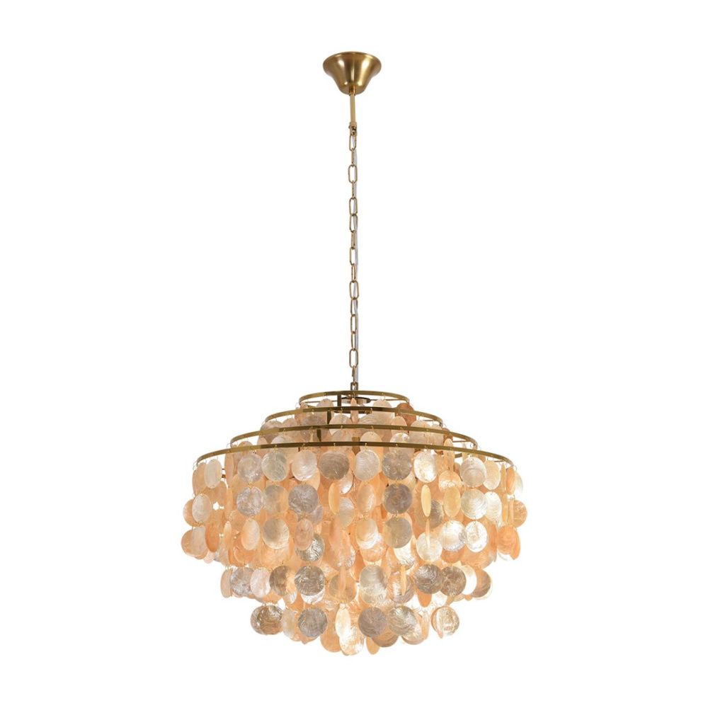 Люстра *58*110-110 см, 6*E14*40W, Lumion Shella 8386/6, бронзовый