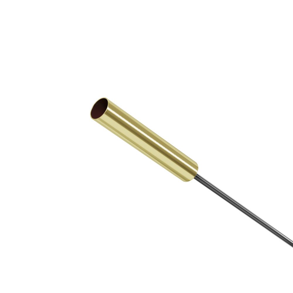 Заглушка с питанием для штанговой системы Axity 10 см, Maytoni Accessories for system Axity CA003EC-BS, Латунь