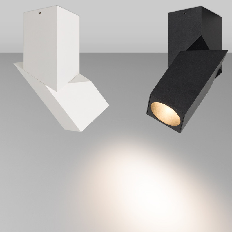 Накладной светильник Arlight 026467(1) 6*6*17,8 см, 12W, белый (теплый)K,