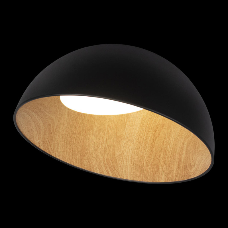Cветильник 50 см, 36W, 4000K Loft It (Light for You) Egg 10197/500 Black, черный-дерево