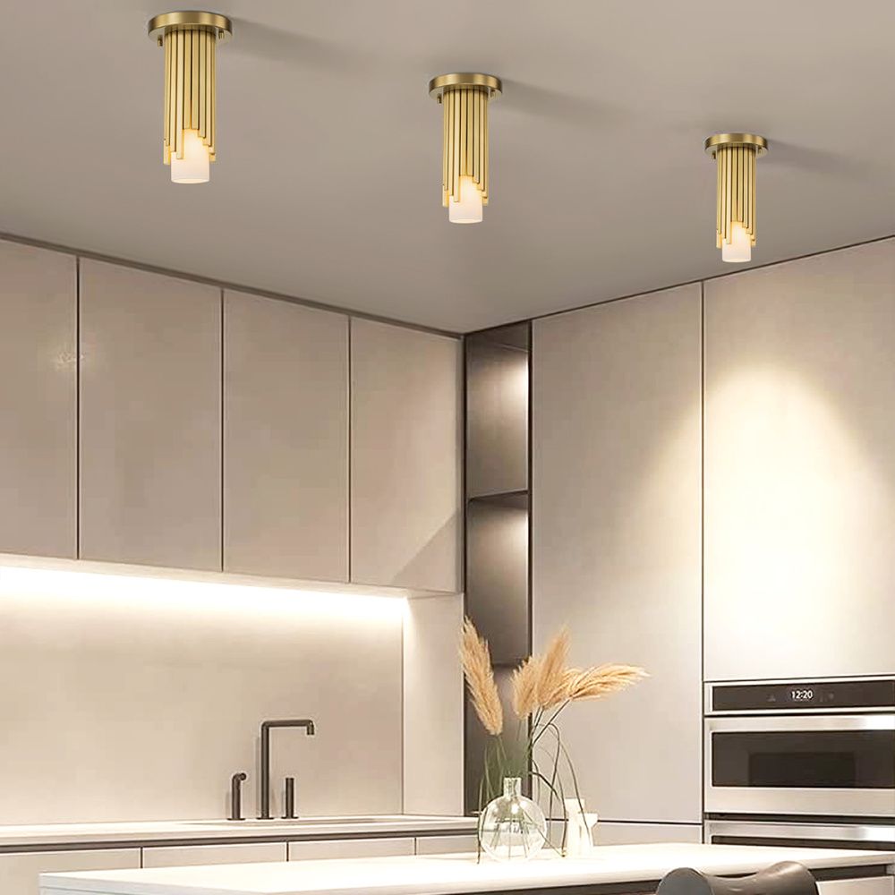 Потолочный светильник Elstead Lighting, Арт. MARVELE-MP-AB-OPAL