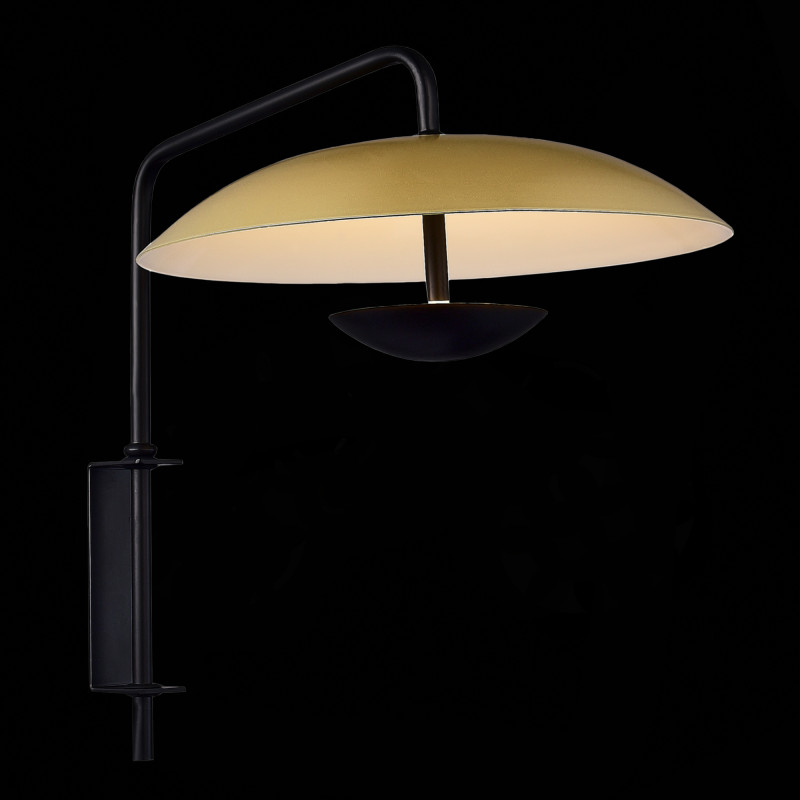 Бра 35 см, 8W 3000K ST LUCE ARMONICO SL6502.201.01 Золотистый/Черный