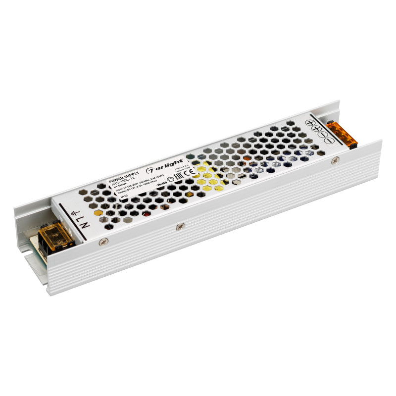 Блок питания для светодиодной ленты Arlight 023626 21,8*4,7*3 см.
