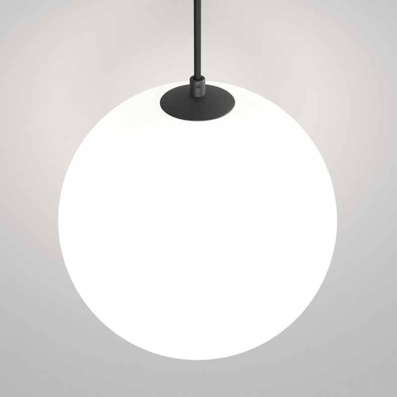 Светильник 20 см, 5W, 4000K, Maytoni Luna P039PL-5W4K-20INS-B, черный