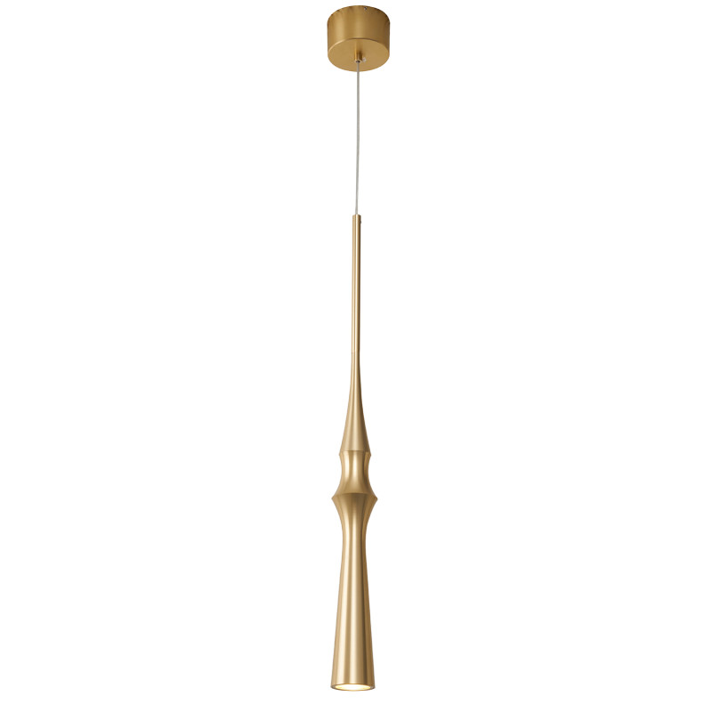Подвесной светильник 6*180 см, LED, 6W, 4000К, Favourite Ipsam 4333-1P латунный