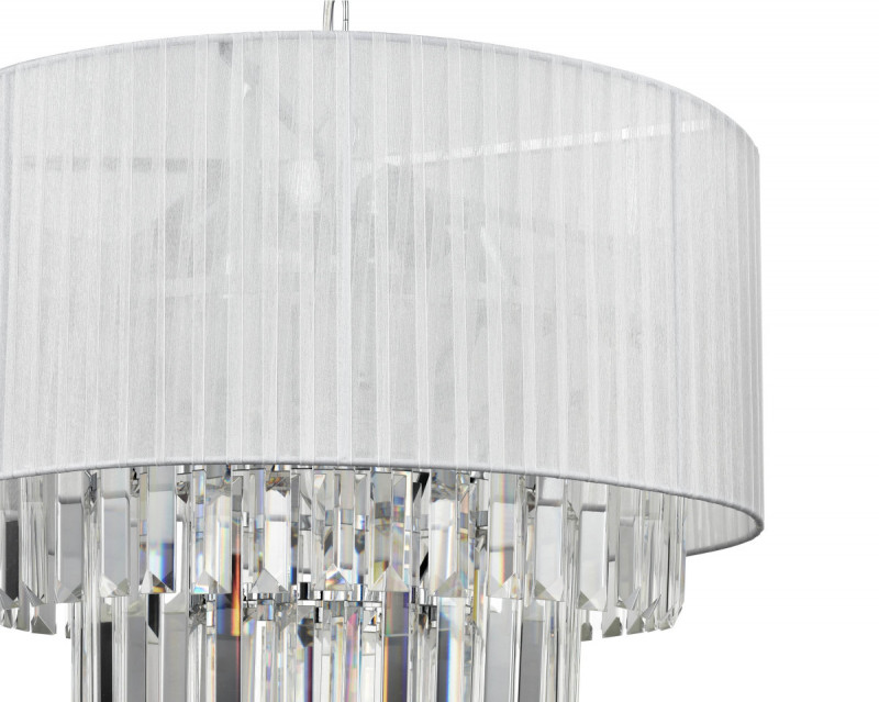 Подвесная люстра  50*120 см, 7*E14 хром Vele Luce Fata VL3173P07