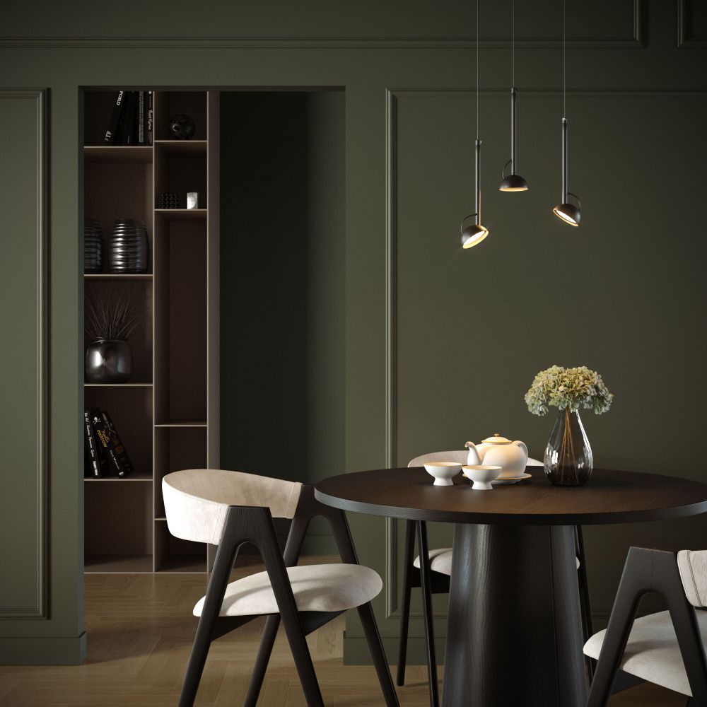 Подвесной акцентный светильник 6*6*133 см, LED, 7W, 3000K, Elektrostandard Join 50313 LED, черный