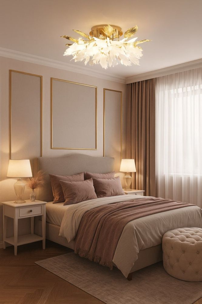 Люстра 100*40 см, 16*Е14*40W, Modelux  ML.6869.1000 GD, Золото