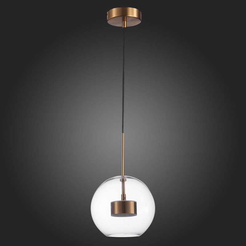 Светильник подвесной 20 см, 14W 3000K ST LUCE BOPONE SL1133.233.01 Латунь