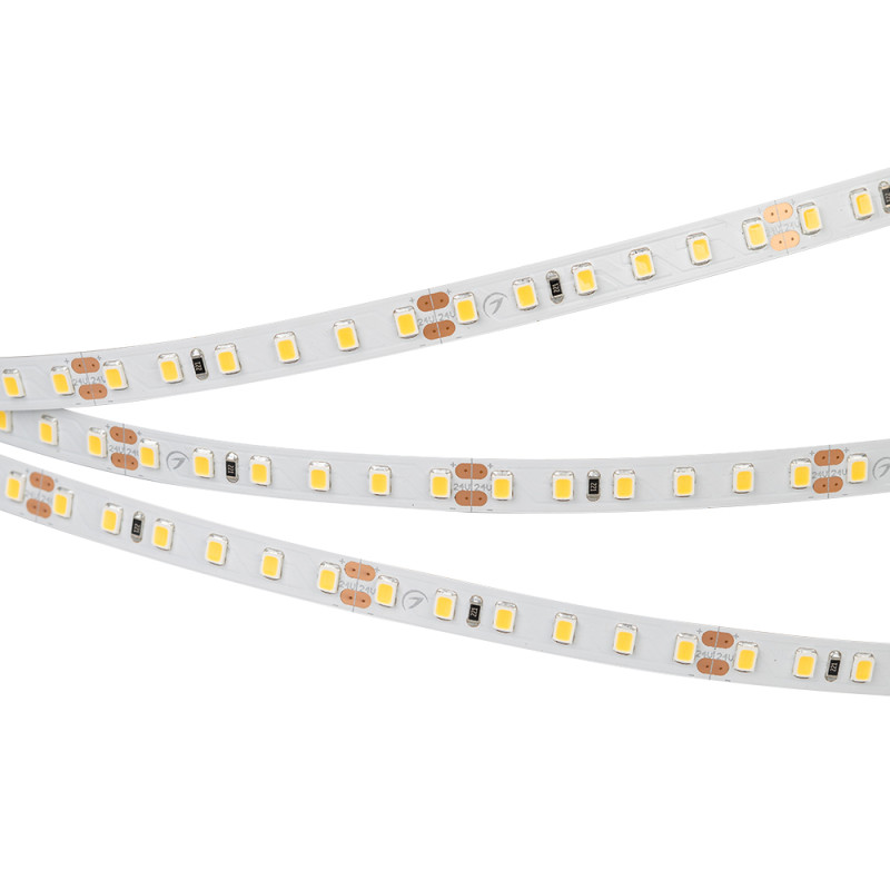 Лента RT 2-5000 24V Cool 8K 2x (2835, 600 LED, PRO) (Arlight, 14.4 Вт/м, IP20) 016888(1). Цена указана за 5 метров. Продается кратно 5 метрам.