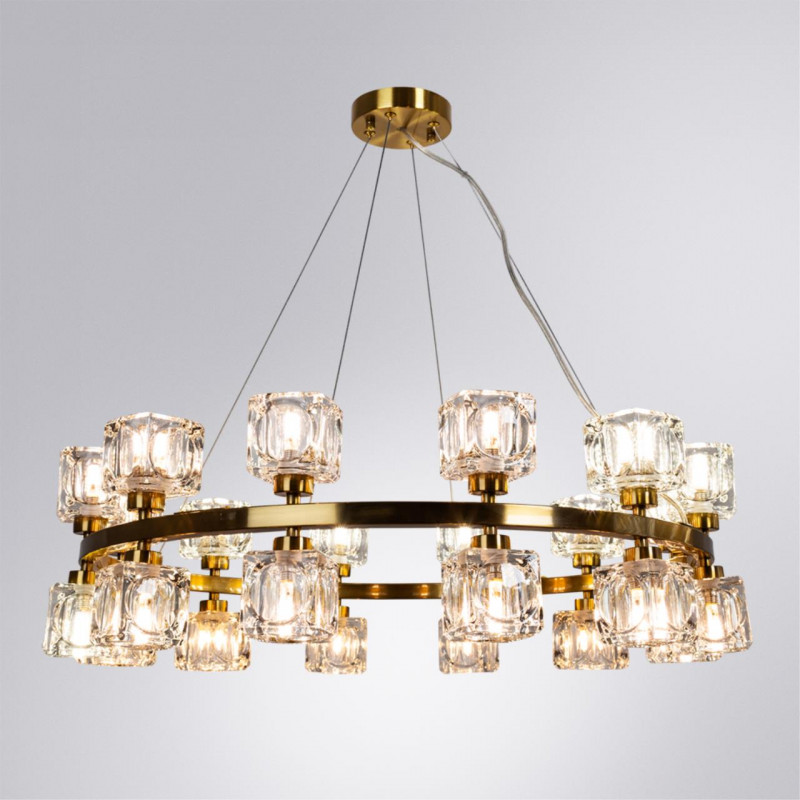 Светильник 72 см, Divinare Alessandro 7205/17 LM-24, латунь