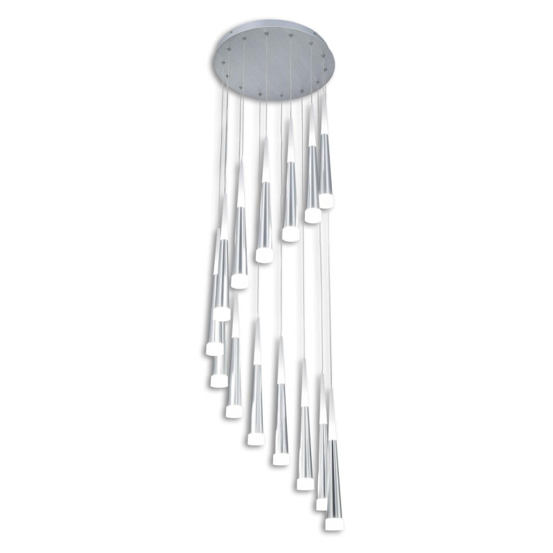 Люстра 45*300 см LED*98 W, 3000 К Citilux Вегас Алюминий CL227140