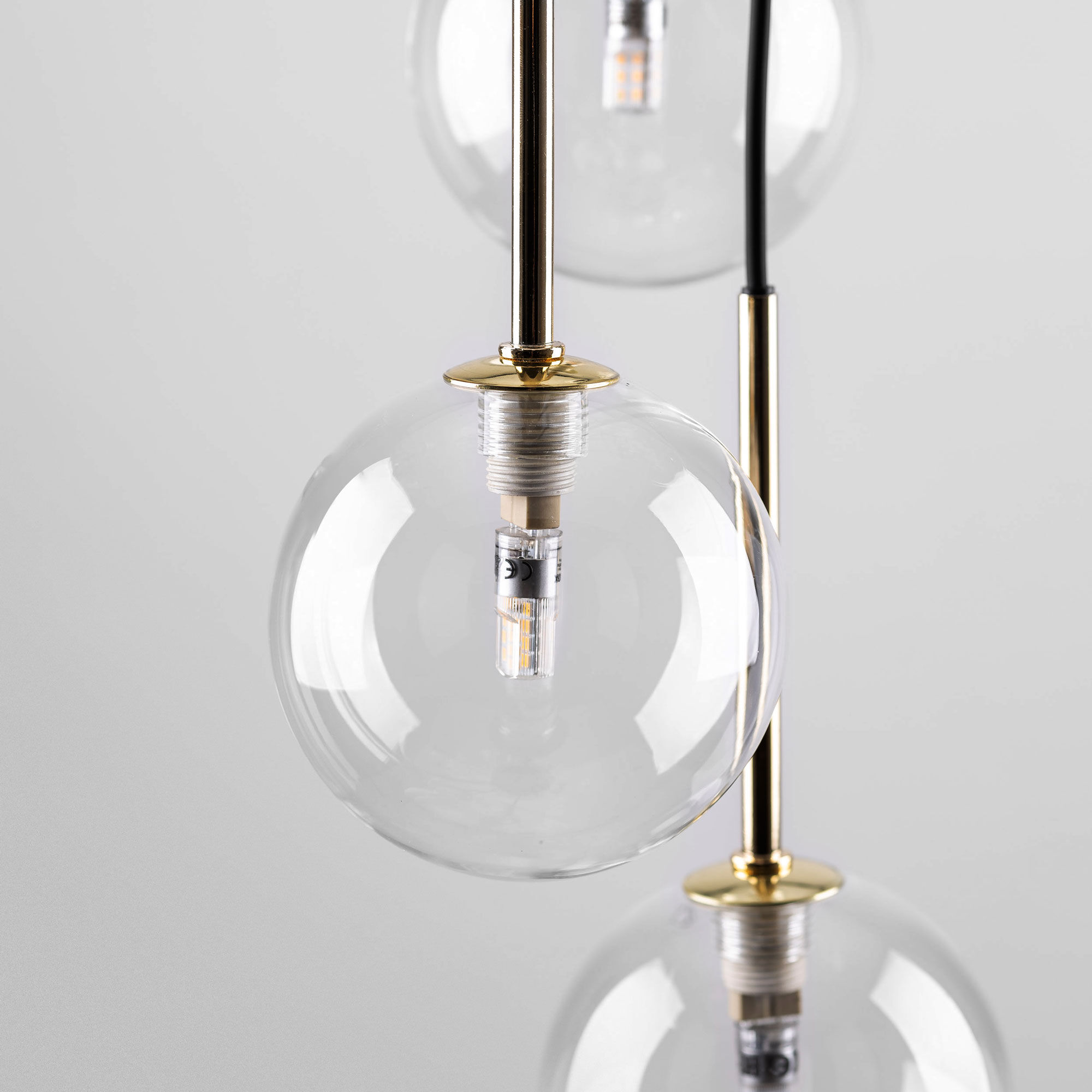 Подвесной светильник 50*50*240 см, 16*G9, W,  TK Lighting Aurora 10182, черный