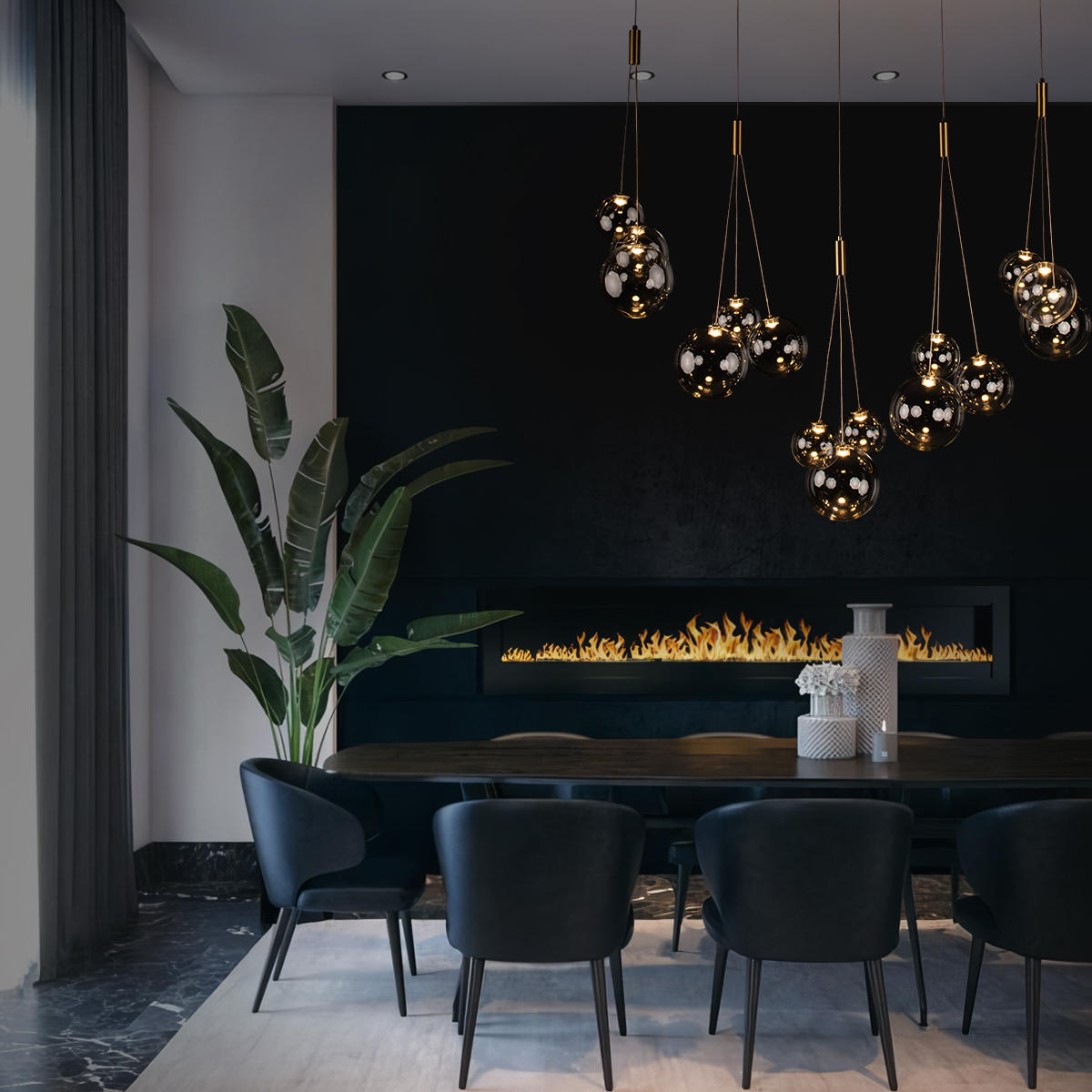 Подвесной светильник 29*10 см, 3*LED*5W 3000K LOFT IT Pop it 10270/P3 золото