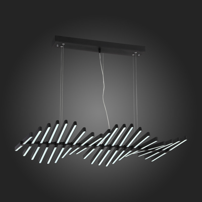 Люстра подвесная 97*47 см, 100W 3000-6000K ST LUCE PICODI SLD001.403.20 Черный