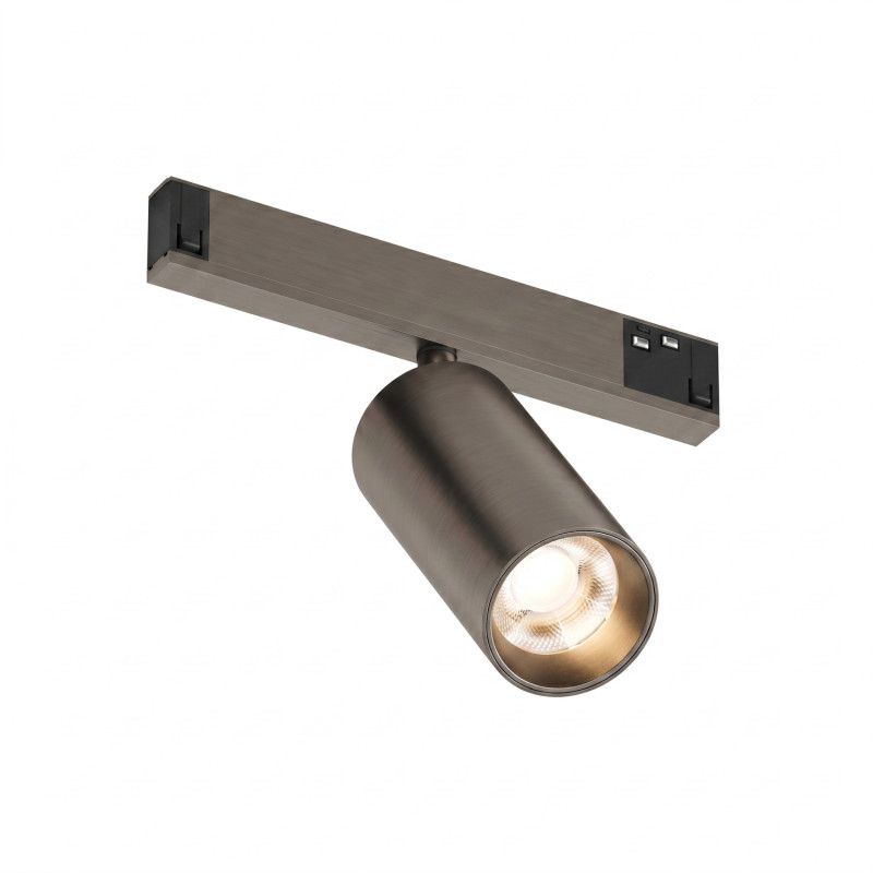 Светильник на шине 16*4,5*10 см, *LED*10W, 3000K, Denkirs SHINE PRIME SPOT 3000К | ШАЙН ПРАЙМ СПОТ 3000К DK4741-DN, темный никель