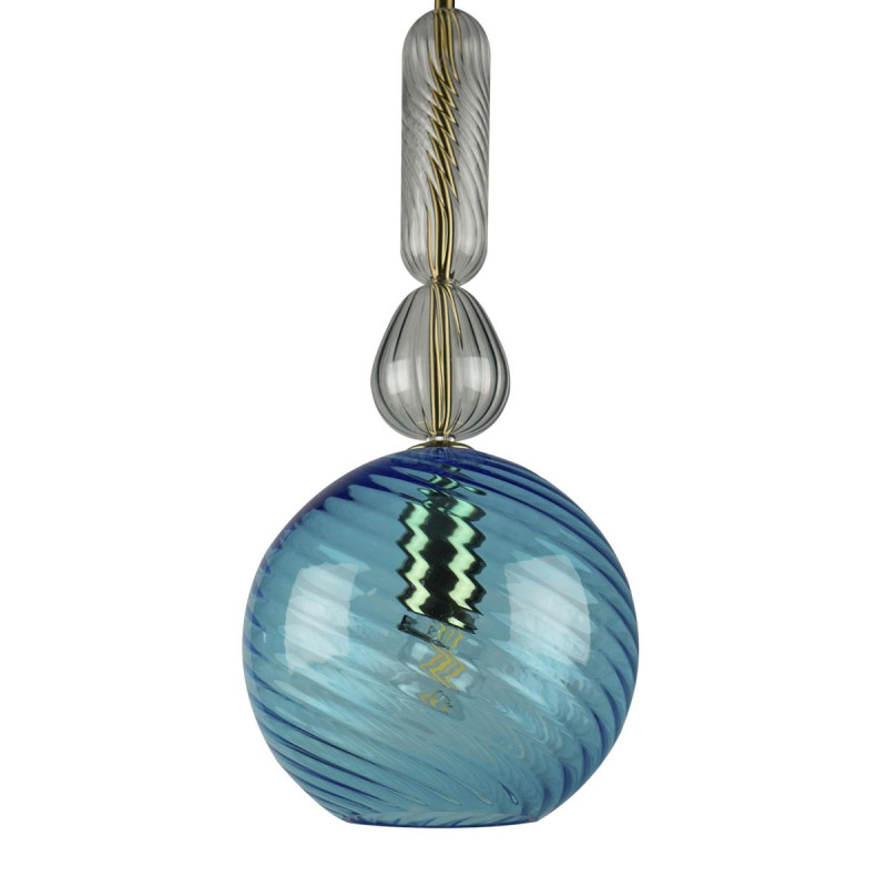 Светильник *20 см, 1*E27*40W, Loft It 10037A Candy, Золото