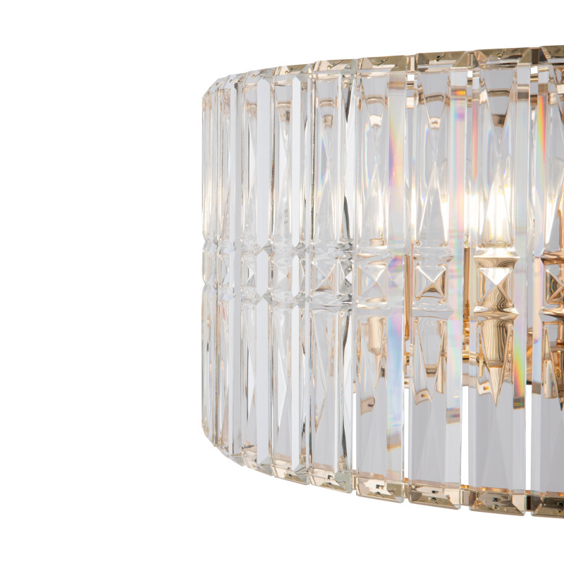Светильник 50 см, Maytoni Facet MOD094PL-06G, золото