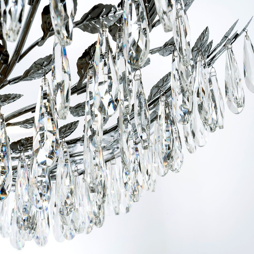 Подвесная люстра MODELUX ML.6747.8 CR хром