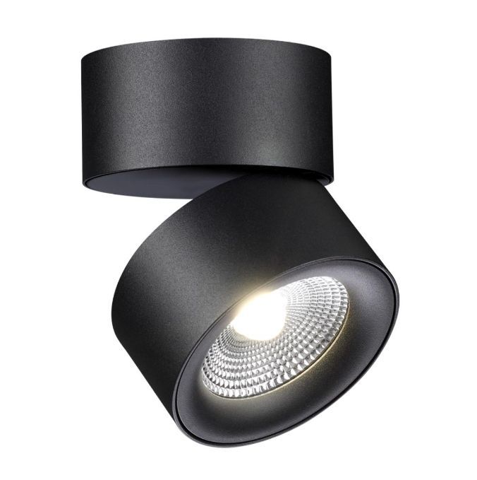 Светильник 10 см, 25W, 4000K, NovoTech OVER GRODA 358781, черный