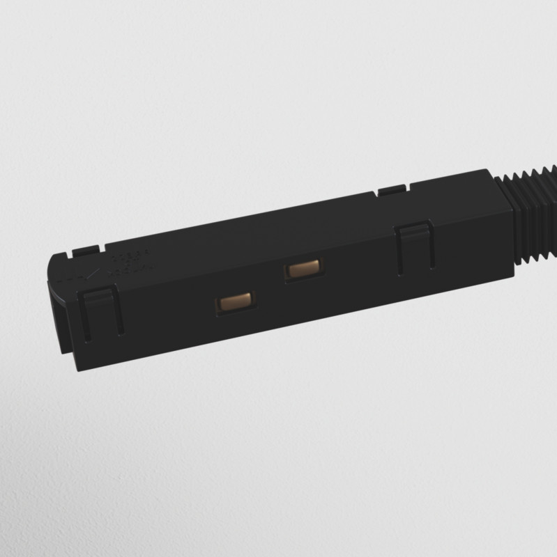 Коннектор питания прямой Maytoni Technical Magnetic track system S35 TRA004PC-22B черныйIP 20