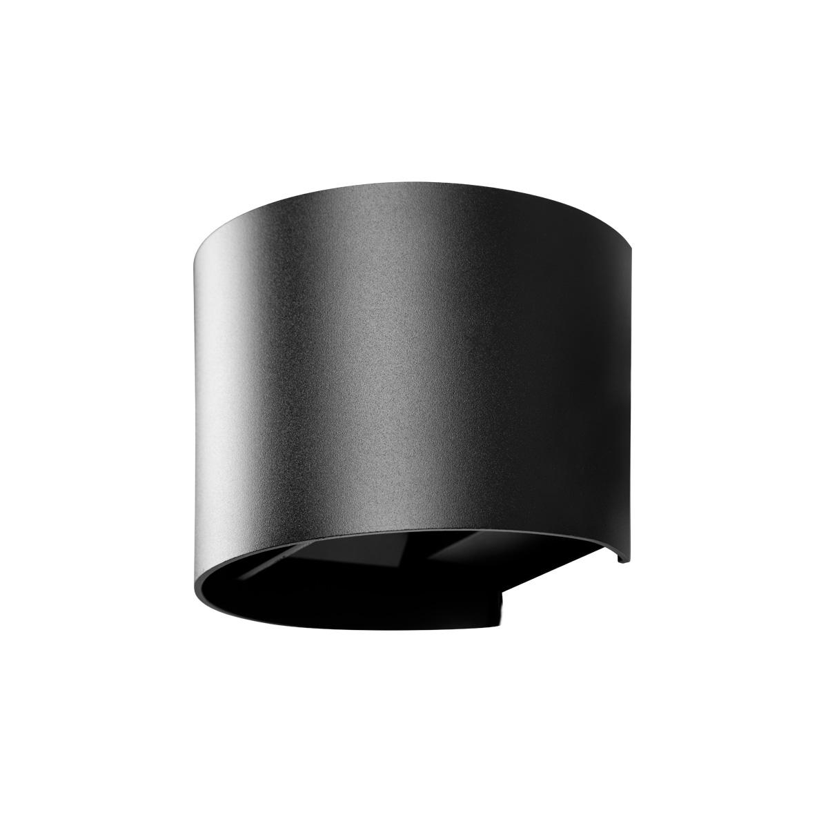 Уличный настенный светильник 12*13,5 см, 2*LED*3W 3000K LOFT IT Eterno 100011/B черный