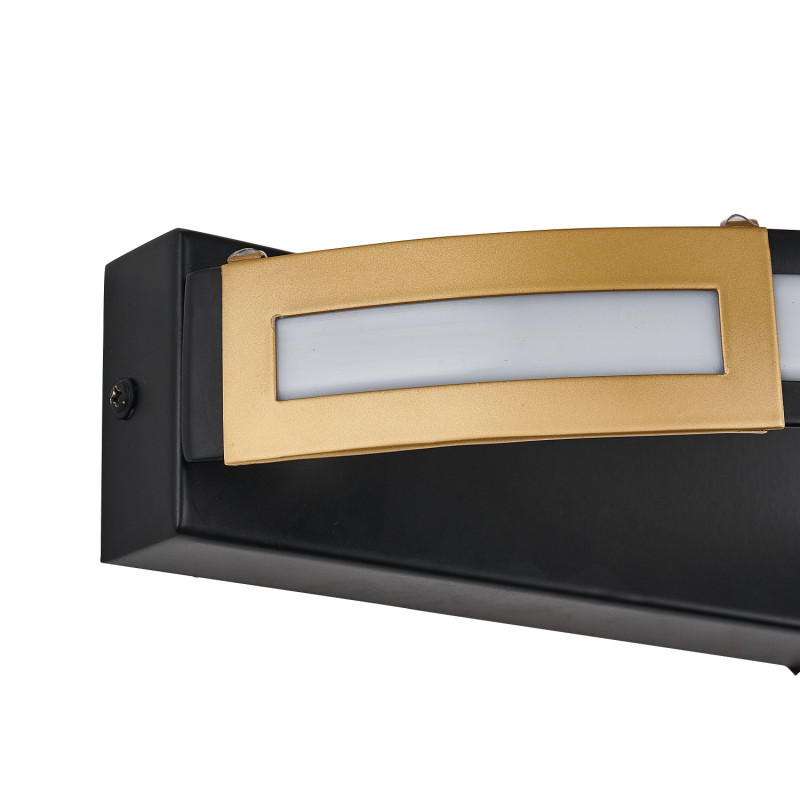 Бра 35 см, 10W, 4000K, Favourite Rota 4131-1W, черный