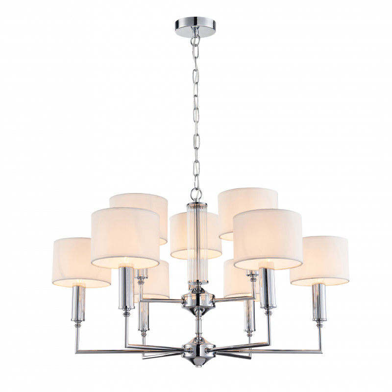 Подвесная люстра Favourite Laciness 2607-9P, D710*H430/1480, хром