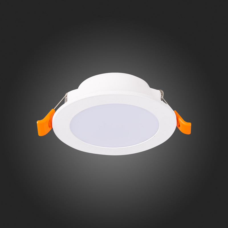 Встраиваемый светильник 9/7.5 см, 6W, 3000K, 480Lm, IP20 ST LUCE ST210.538.06 Белый